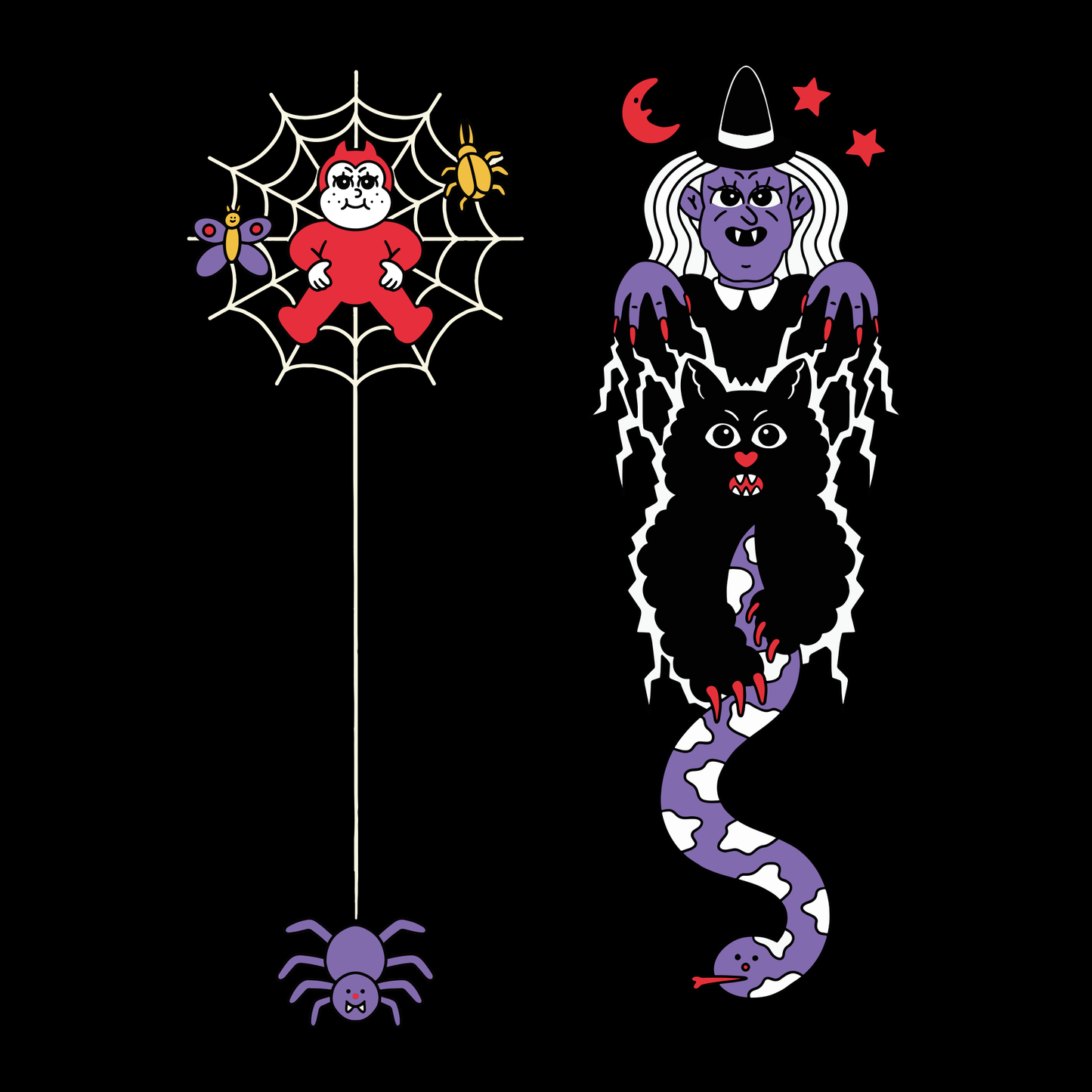 SPOOKY VIBRES - SOCKS X ARTICHOKAT