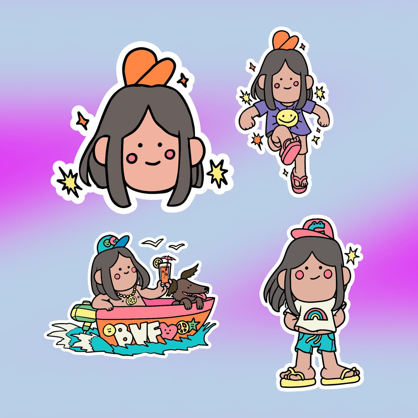 DEAL WITH STICKERS