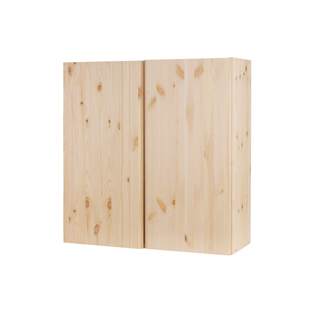 Gabinete de pino macizo con dos puertas II