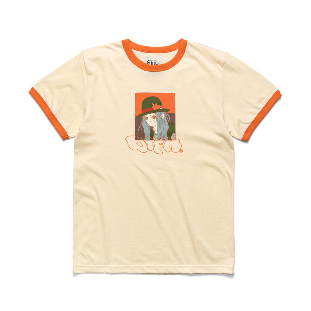 SHE NEWS RINGER T-SHIRT