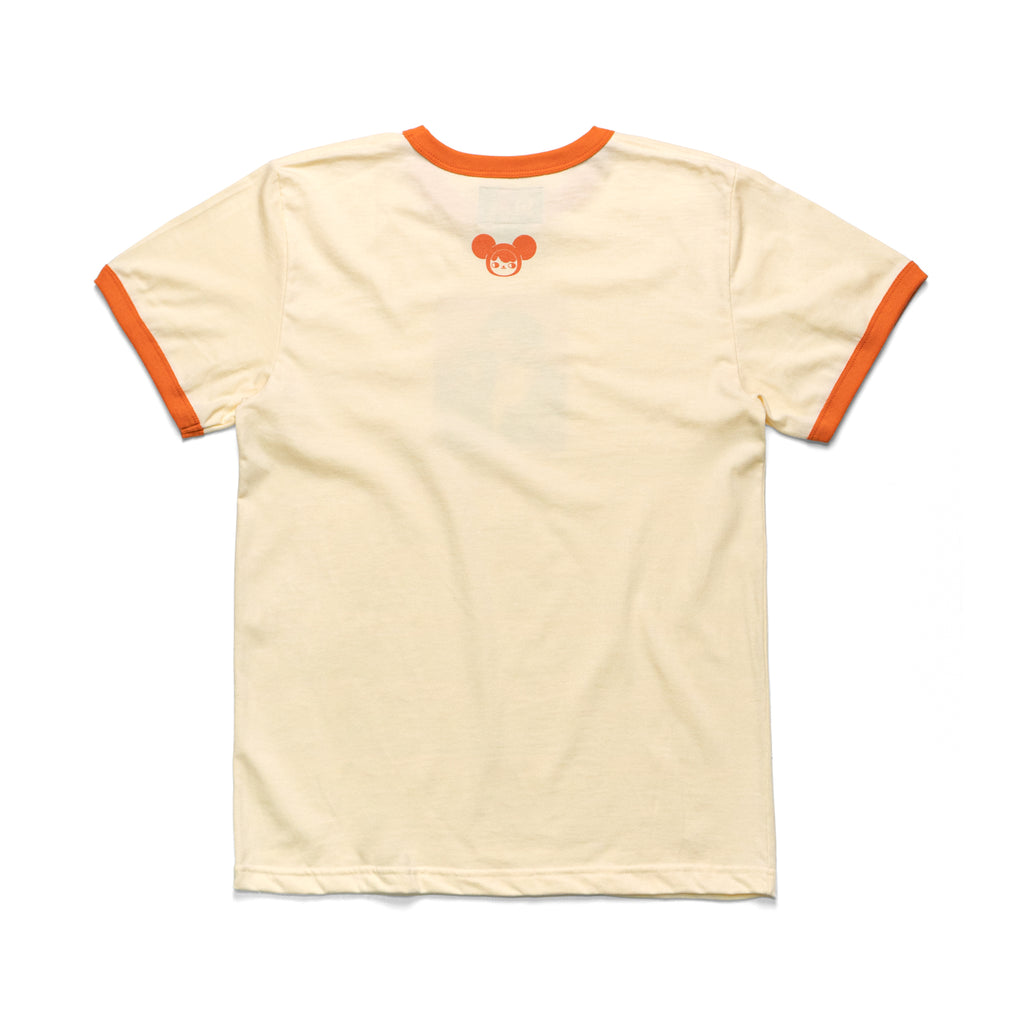 SHE NEWS RINGER T-SHIRT