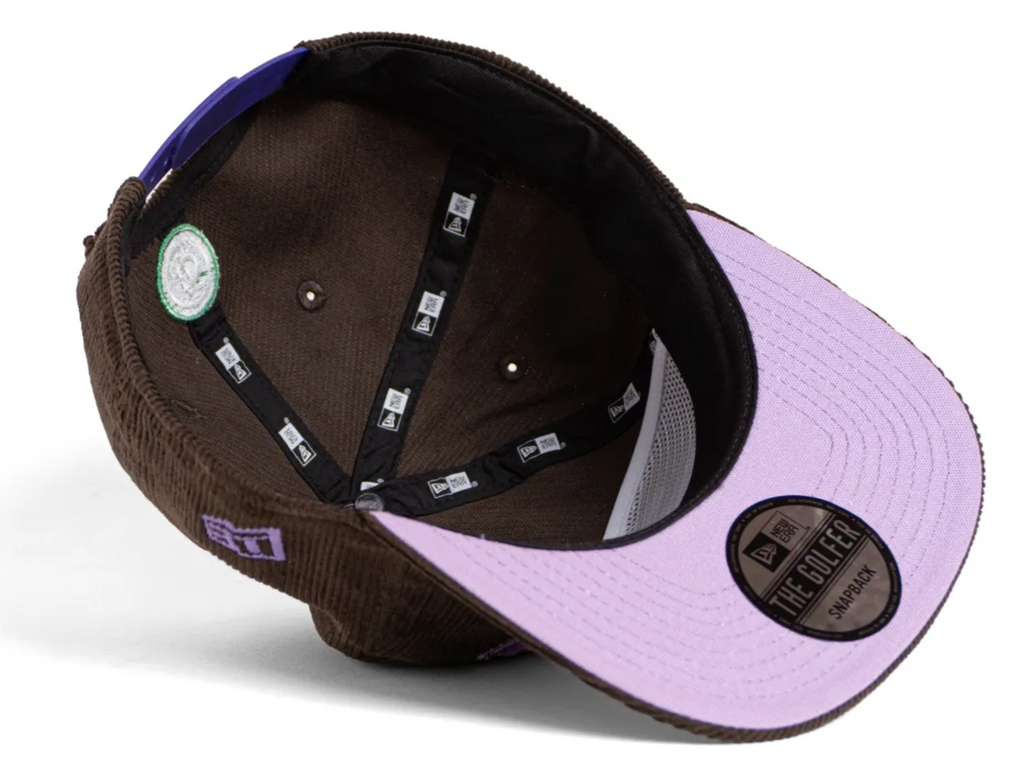 Gorra Golfer Tony Delfino Walnut Corduroy