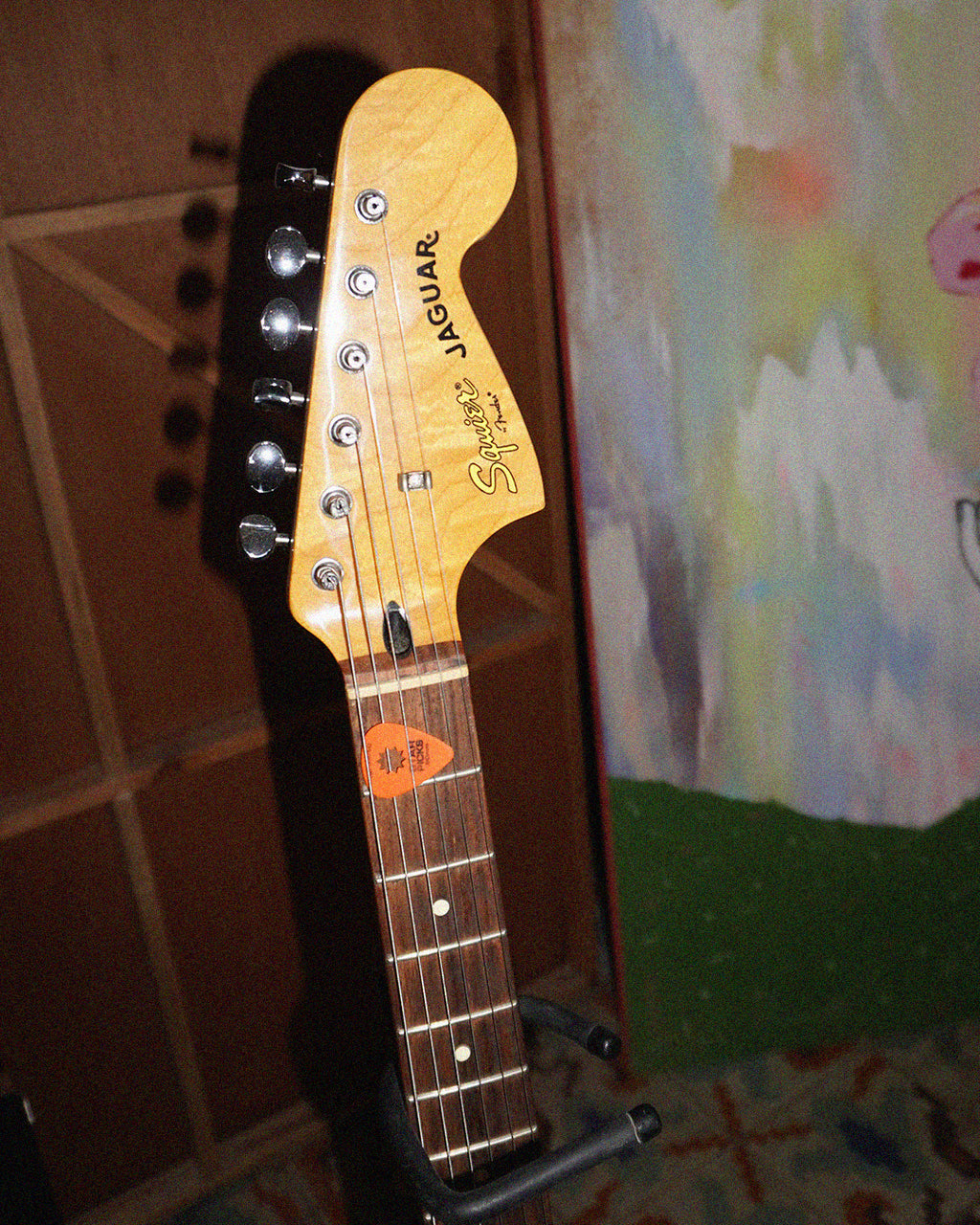 Squier Jaguar Surf Green + Tahali