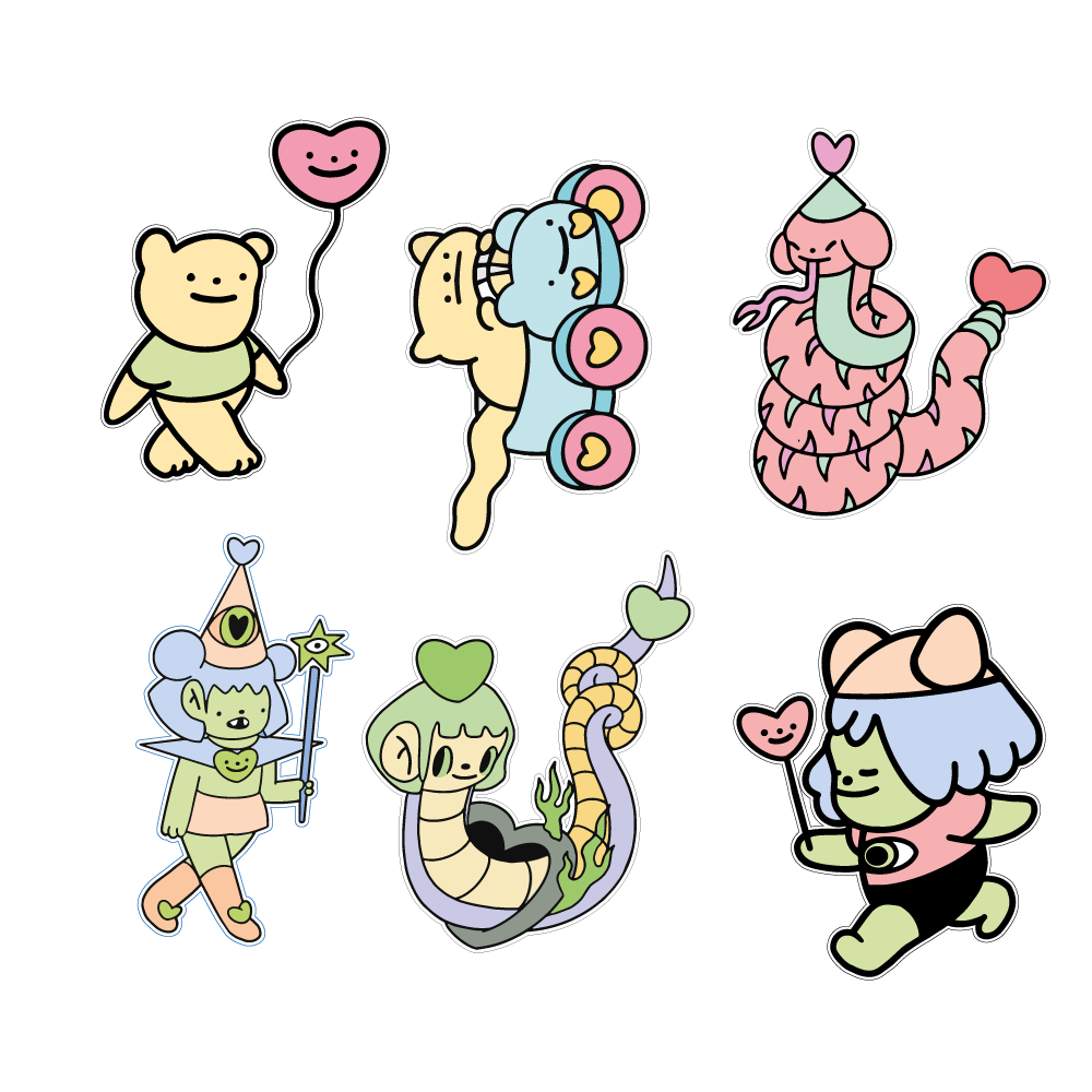 DEAL WITH STICKERS x TYSA